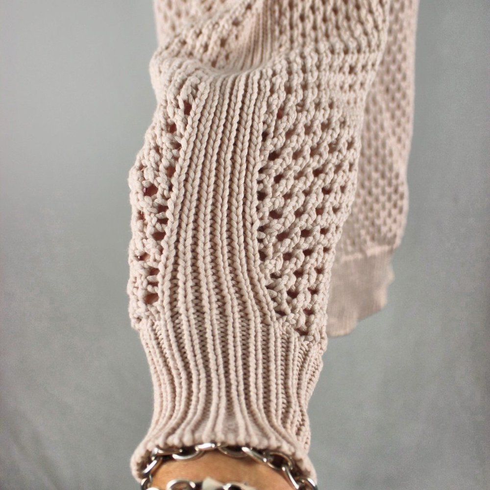 Rebecca Taylor Open Stitch Side Button Pullover - Picture 8 of 12